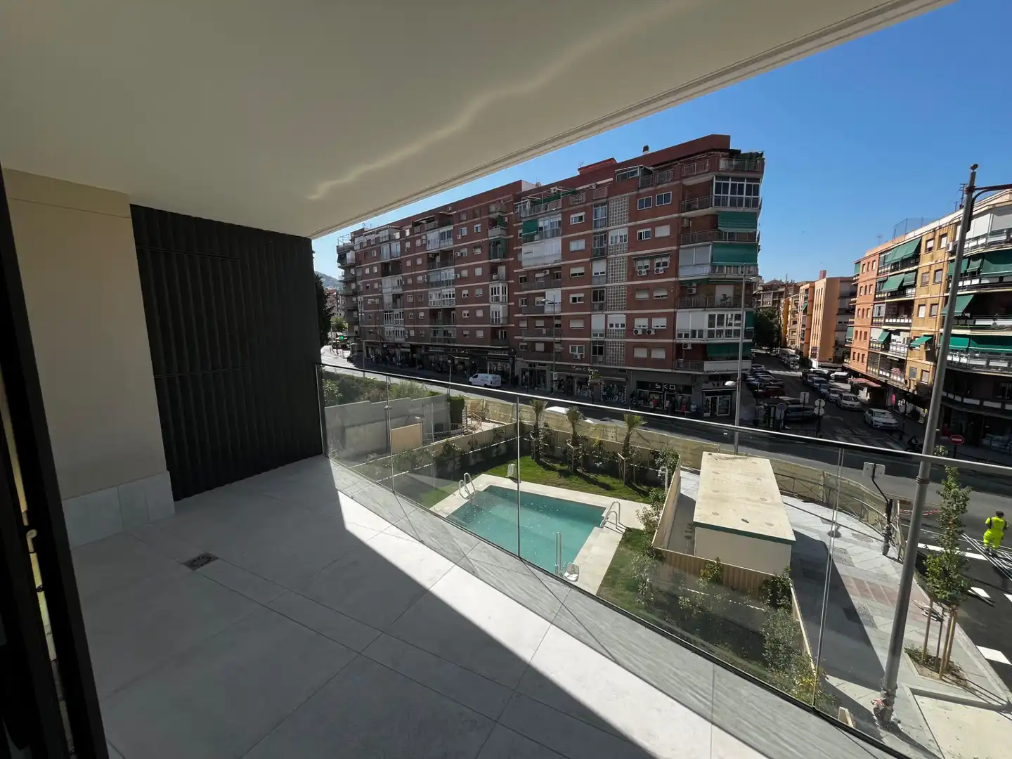 Vista exterior de Pis en venda en Granada amb Calefacció