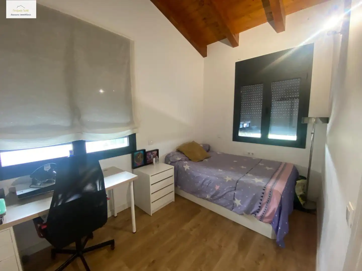 Bedroom of Houses for sale in La Roca del Vallès  with Air Conditioner, Heating and Private garden
