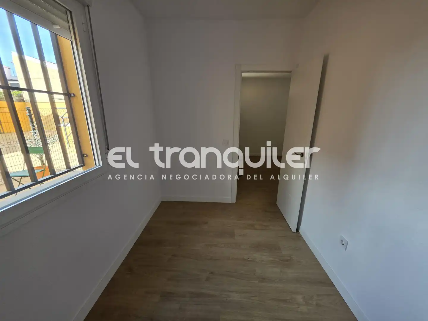 Schlafzimmer von Wohnung zur Miete in Madrid mit Klimaanlage, Terrasse und Abstellraum