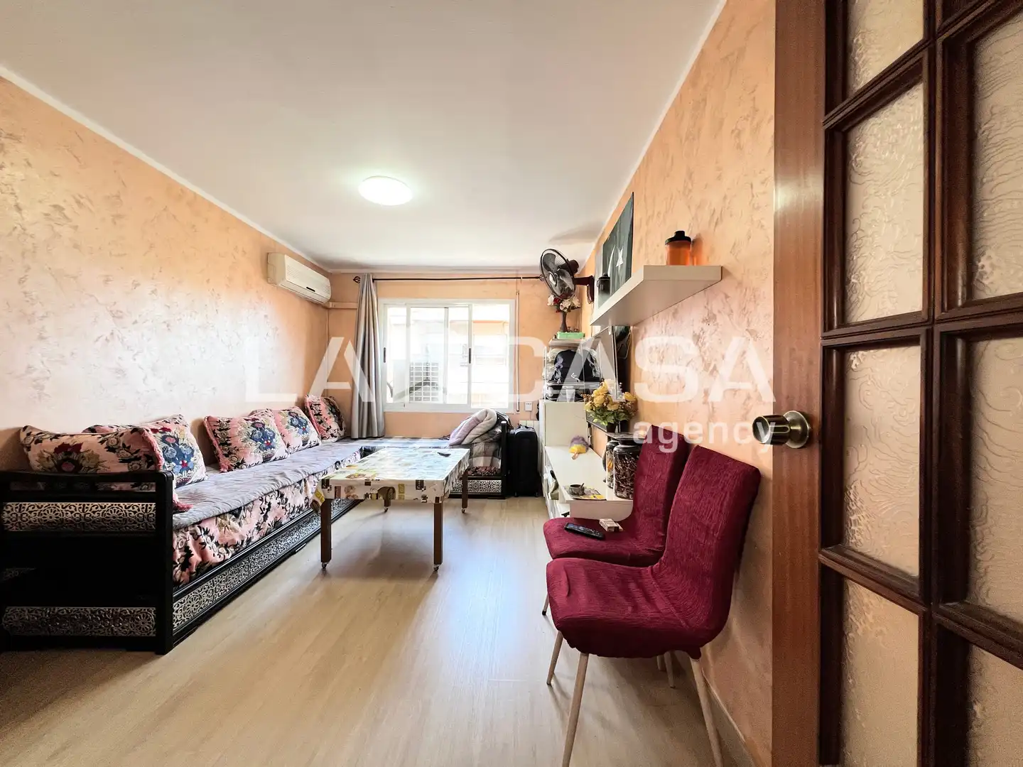 Sala de estar de Piso en venta en Badalona con Calefacción