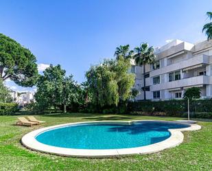 Jardí de Casa adosada de lloguer en Marbella amb Aire condicionat, Calefacció i Terrassa