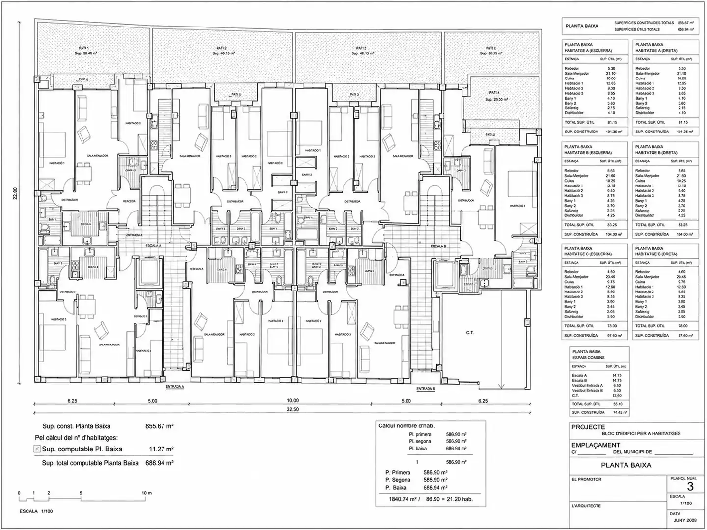 Residencial en venta en Centre