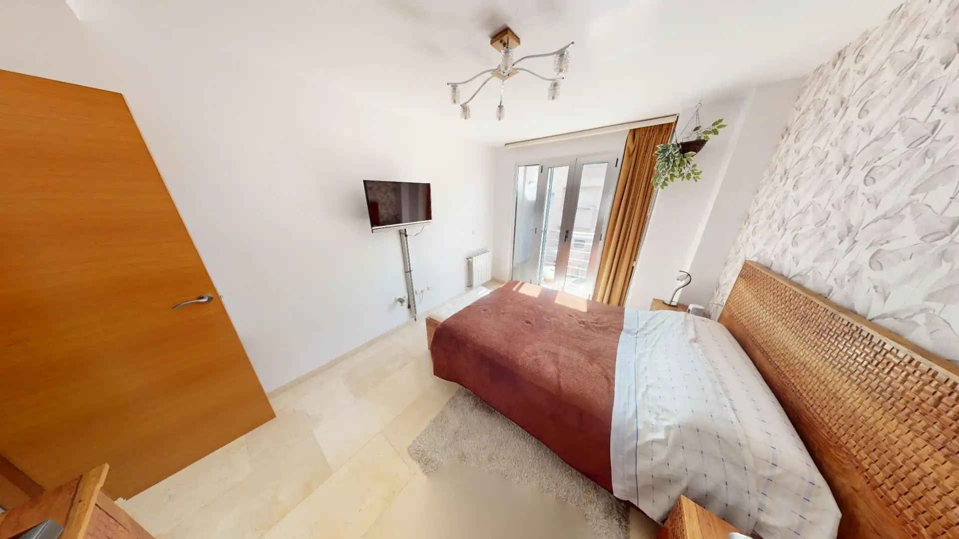 Bedroom of Flat for sale in Alicante / Alacant  with Air Conditioner, Heating and Furnished