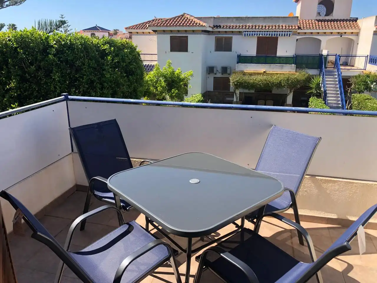 Terrasse von Wohnung zur Miete in Vera mit Klimaanlage, Terrasse und Möbliert