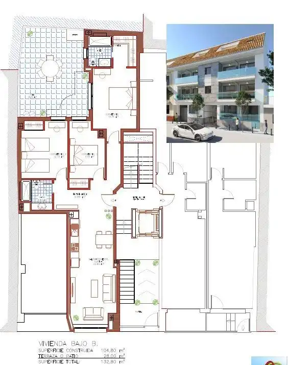 Wohnung mit Terrasse zum Verkauf in Playa de los Boliches, imagen 19