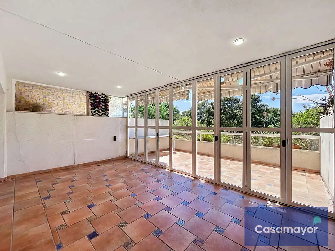 Terraza de Piso en venta en Alicante / Alacant con Aire acondicionado, Calefacción y Jardín privado