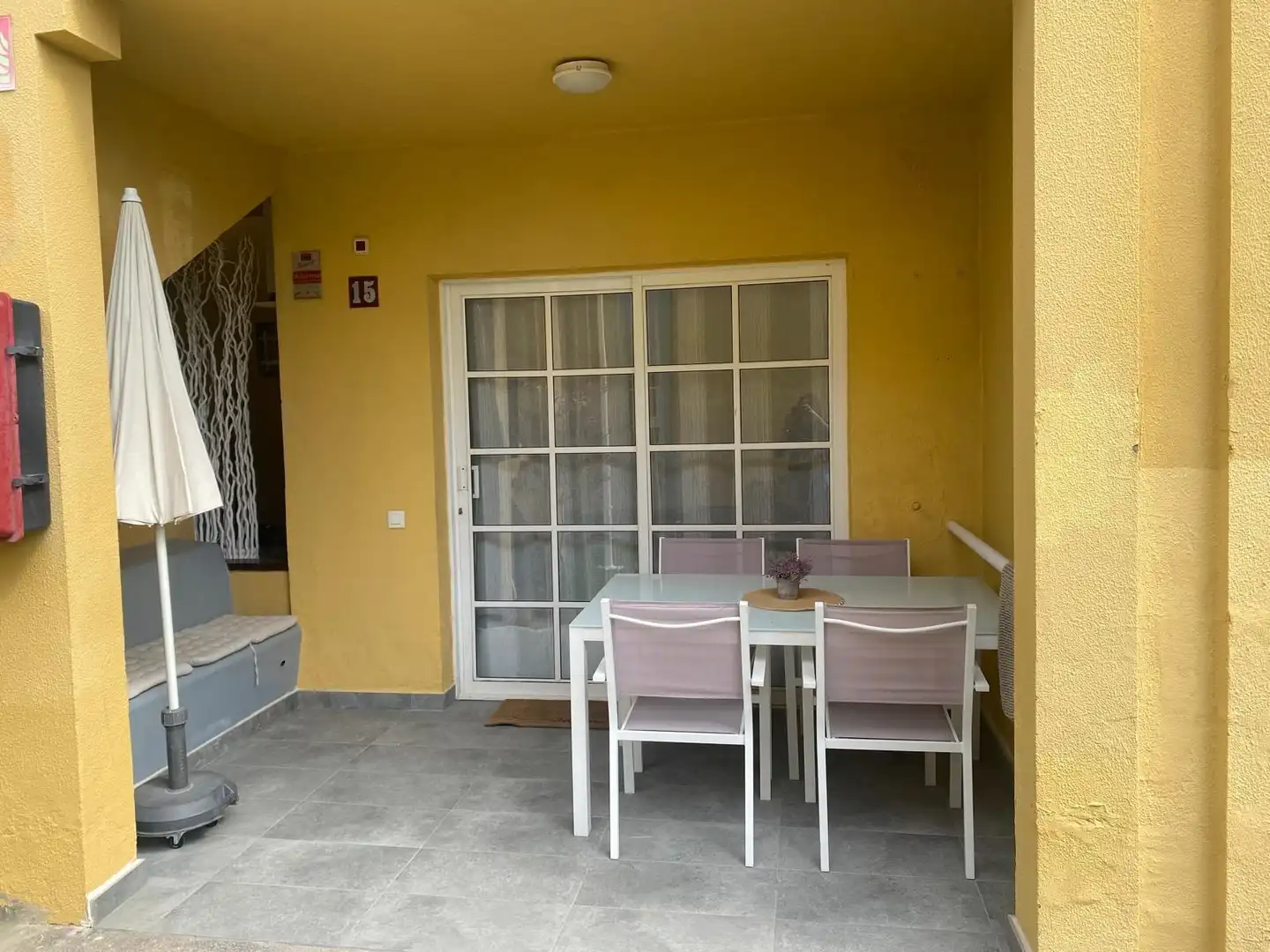 Terraza de Apartamento de alquiler en San Bartolomé de Tirajana con Jardín privado, Terraza y Trastero