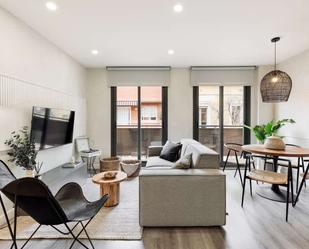 Living room of Apartment to share in  Barcelona Capital  with Air Conditioner and Terrace
