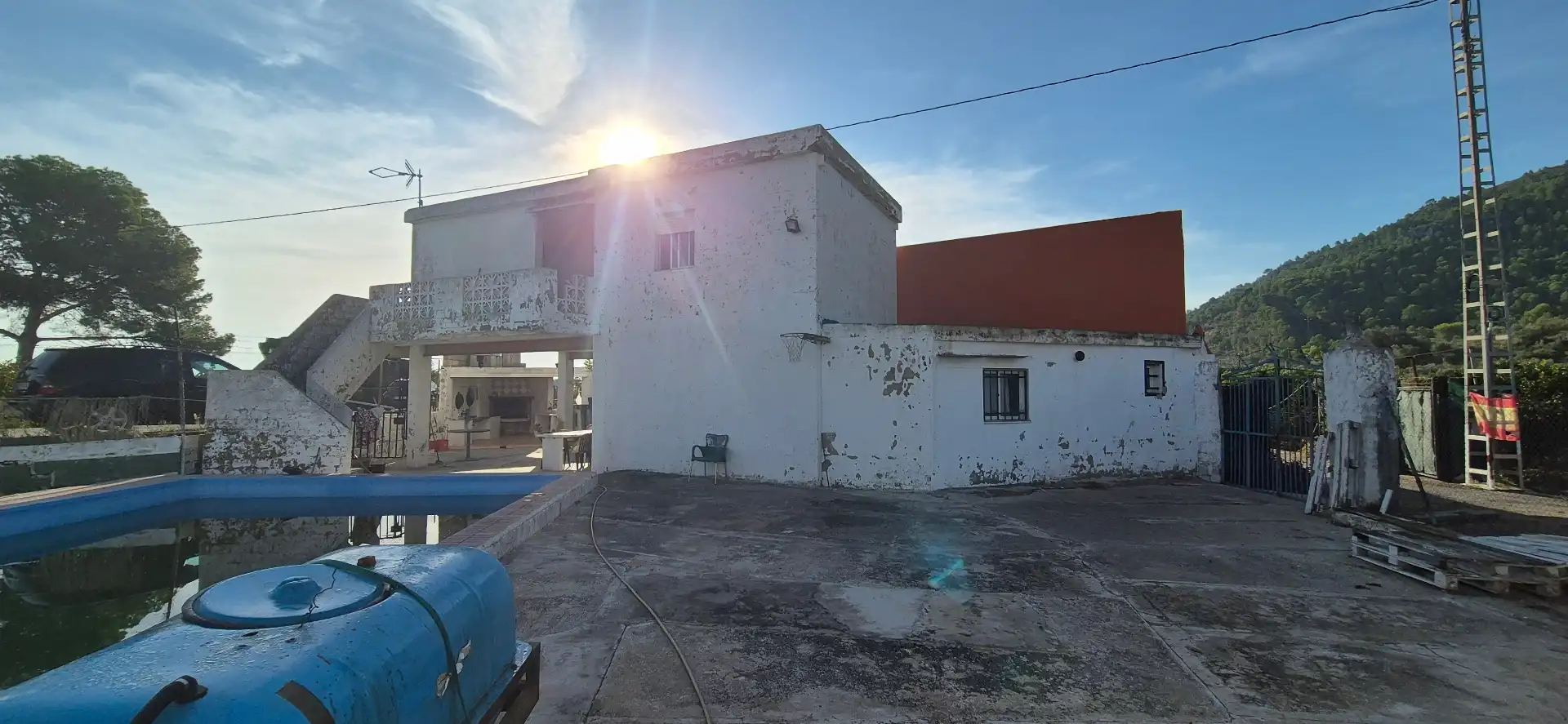 Vista exterior de Finca rústica en venta en Favara con Jardín privado, Terraza y Piscina