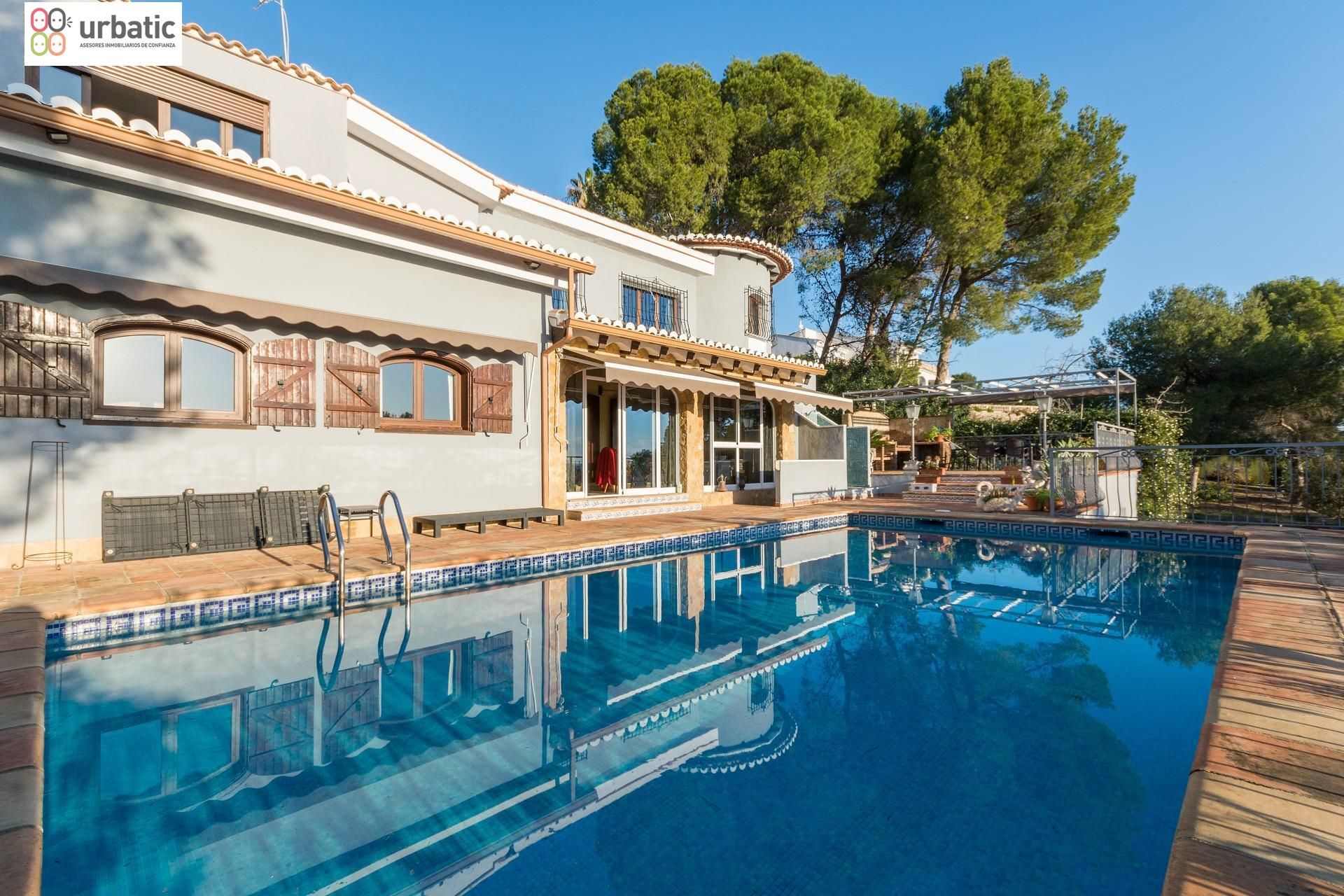 Piscina de Casa o xalet en venda en Beniarjó amb Aire condicionat, Calefacció i Jardí privat