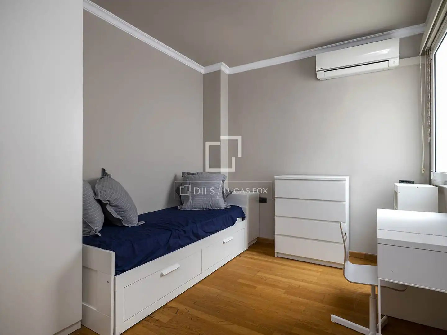 Bedroom of Flat for rent in Barcelona  with Furnished