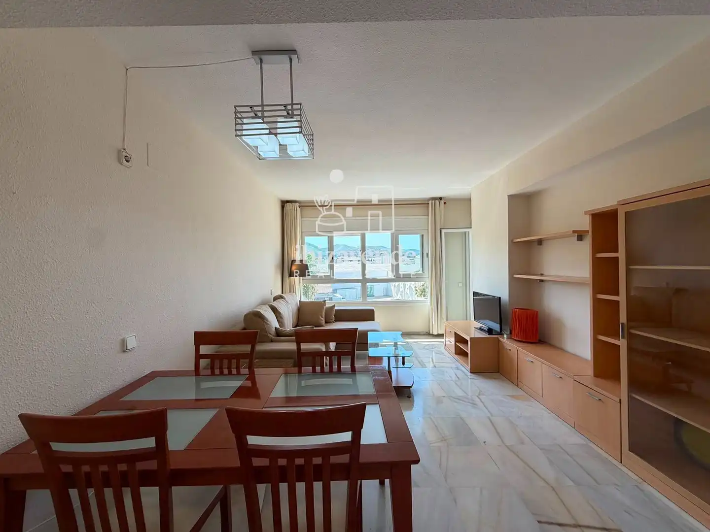 Living room of Flat for sale in Eivissa  with Air Conditioner, Swimming Pool and Furnished