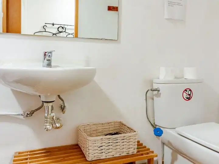 Bathroom of Houses for rent in Matadepera  with Air Conditioner, Heating and Private garden