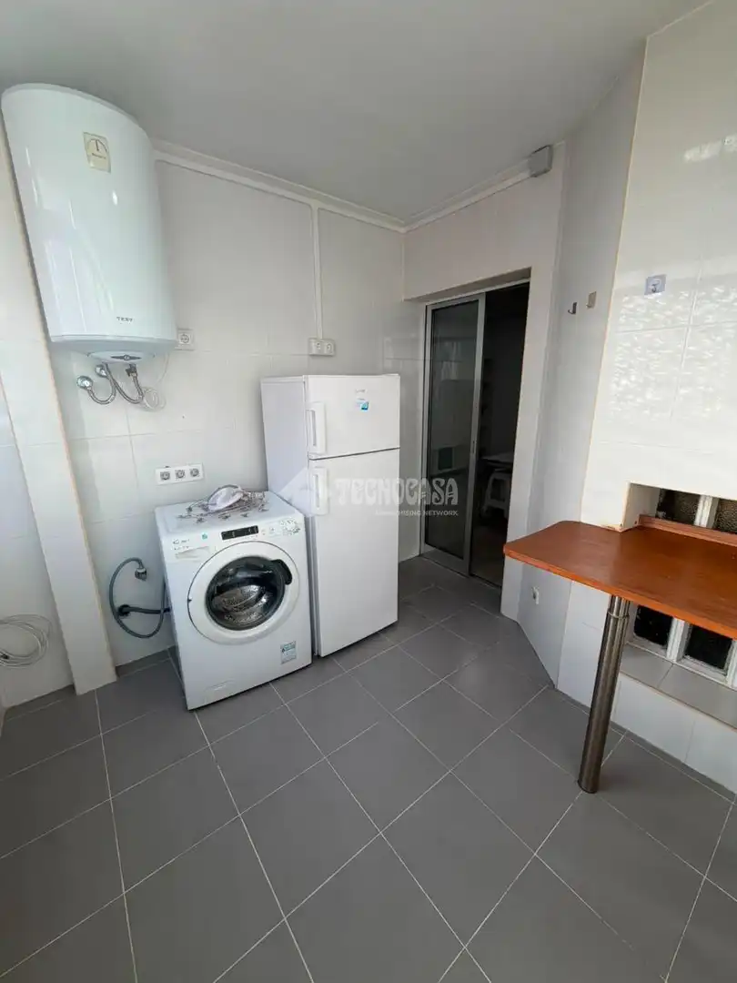 Kitchen of Flat for sale in Getafe  with Air Conditioner, Terrace and Furnished