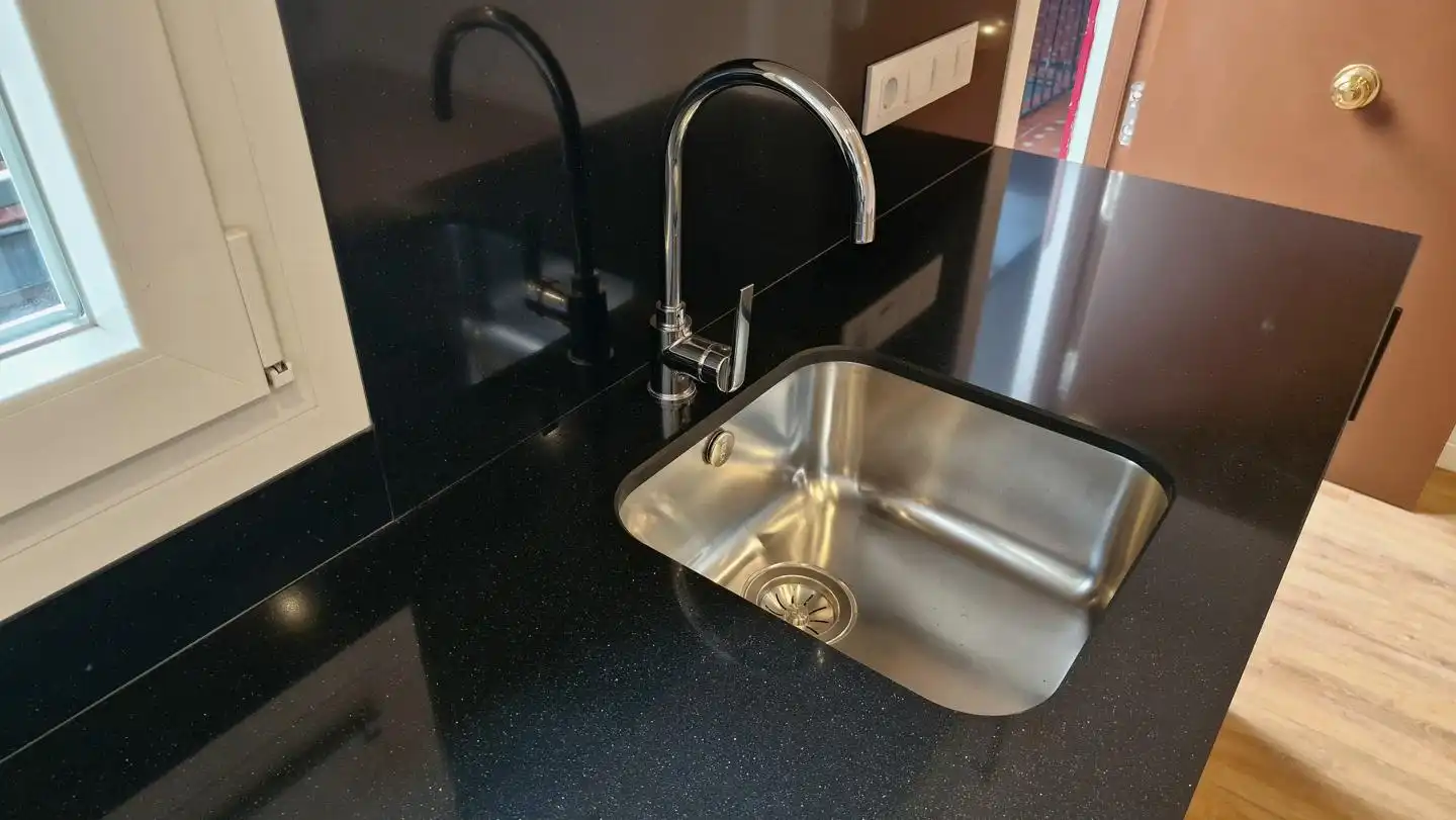 Küche von Wohnung zum Verkauf in Madrid mit Klimaanlage