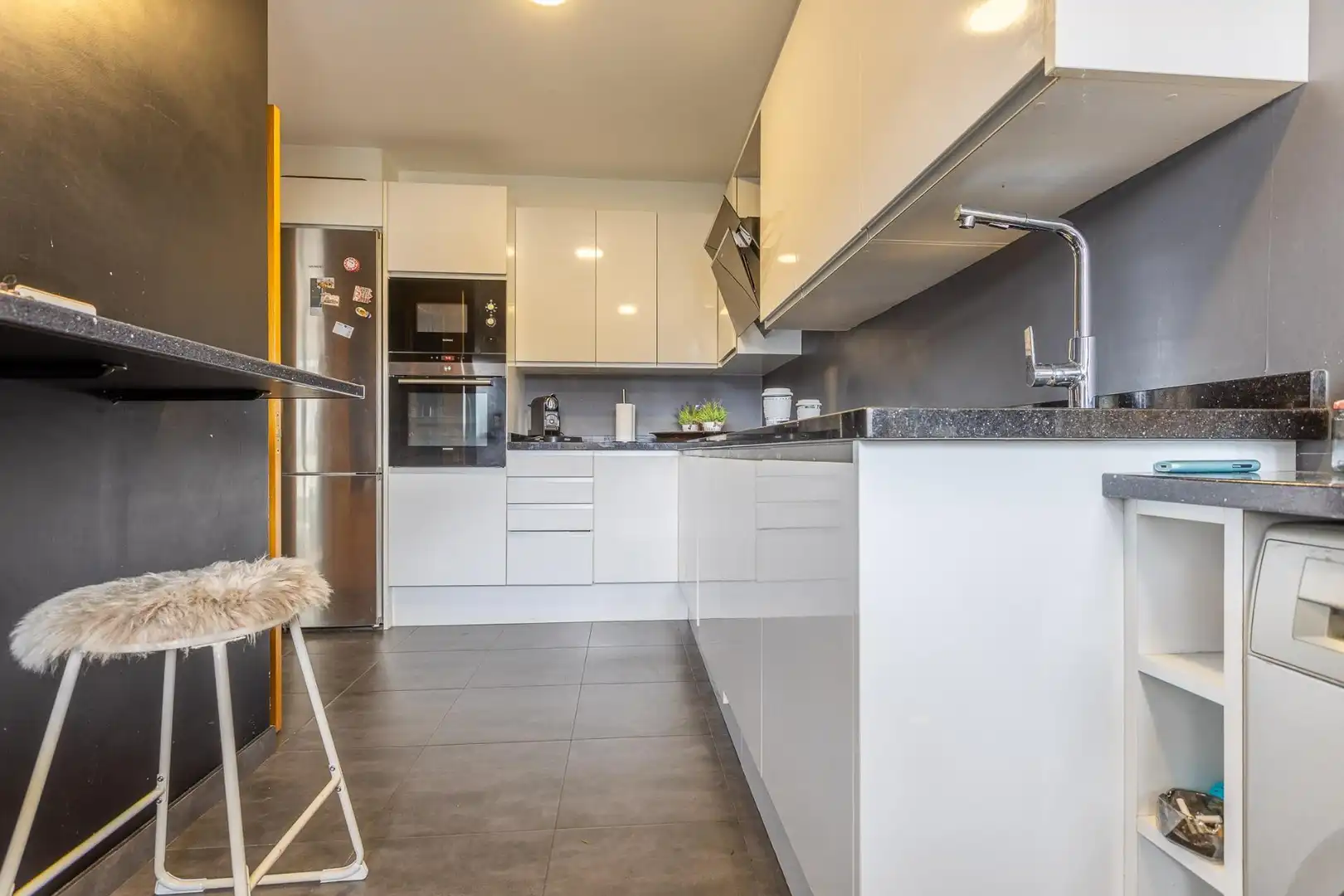 Cocina de Dúplex en venta en A Coruña Capital  con Jardín privado, Trastero y Piscina comunitaria