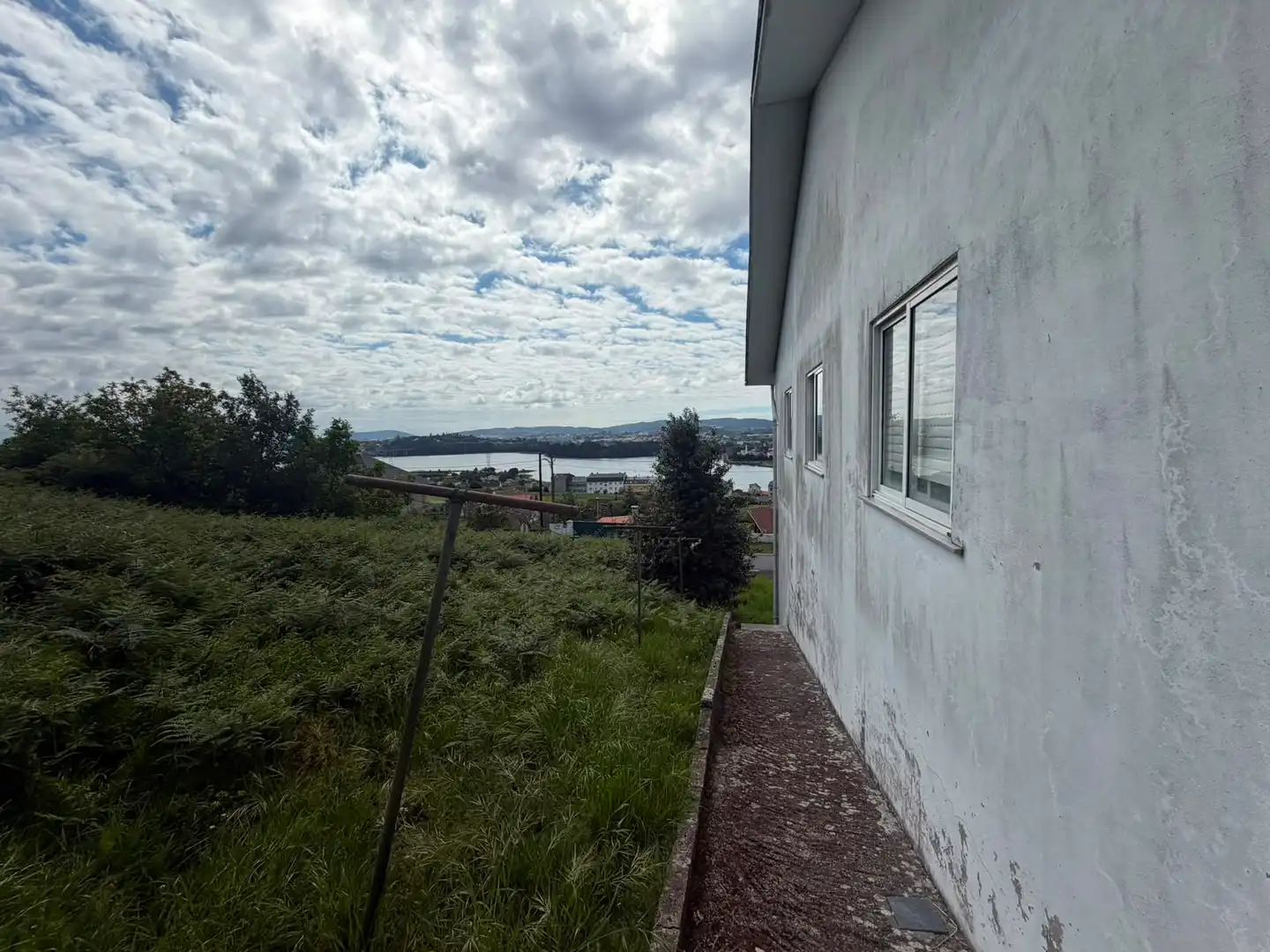 Vista exterior de Casa adosada en venta en Neda con Terraza y Amueblado