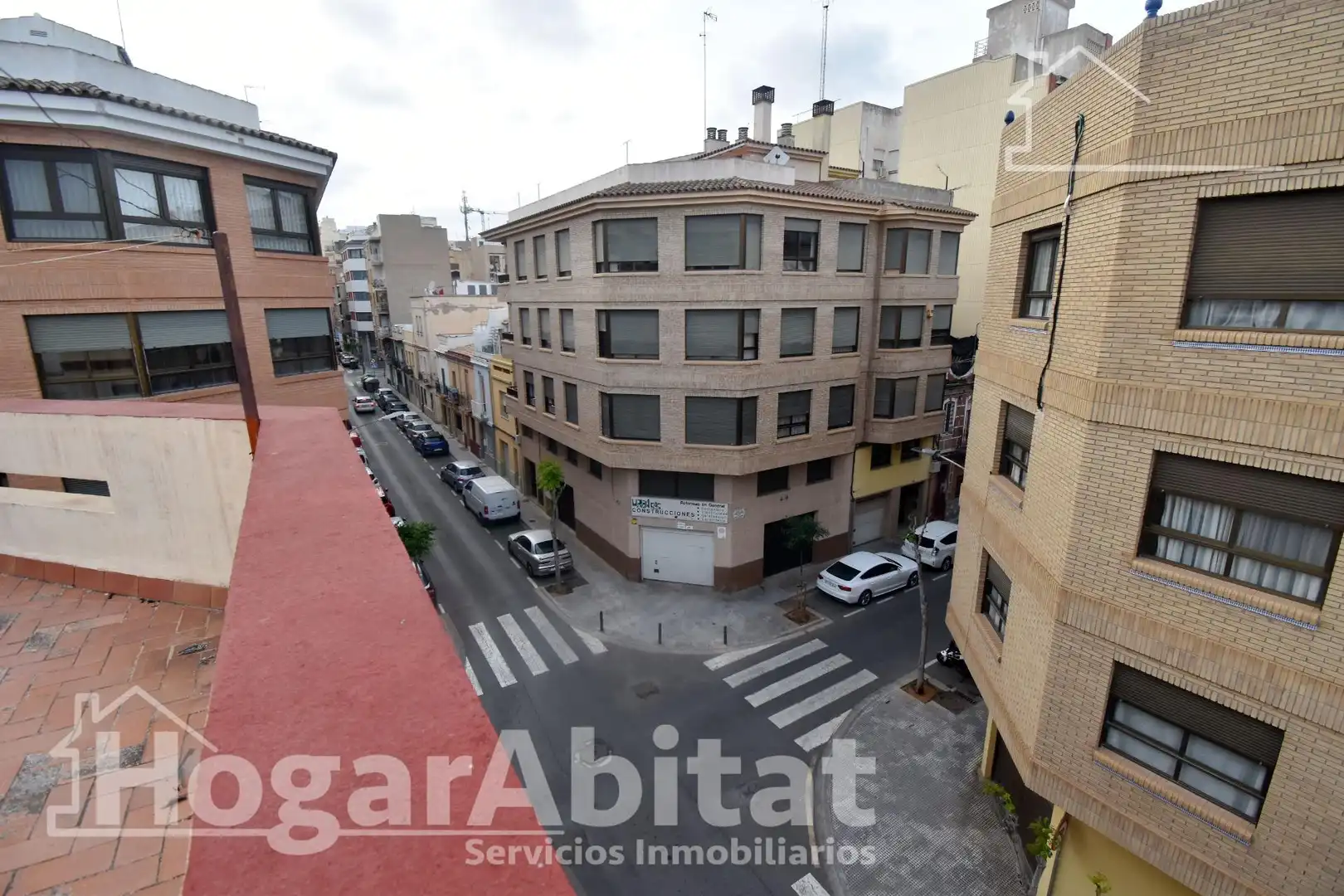 Außenansicht von Wohnung zum Verkauf in Castellón de la Plana / Castelló de la Plana mit Klimaanlage, Heizung und Abstellraum