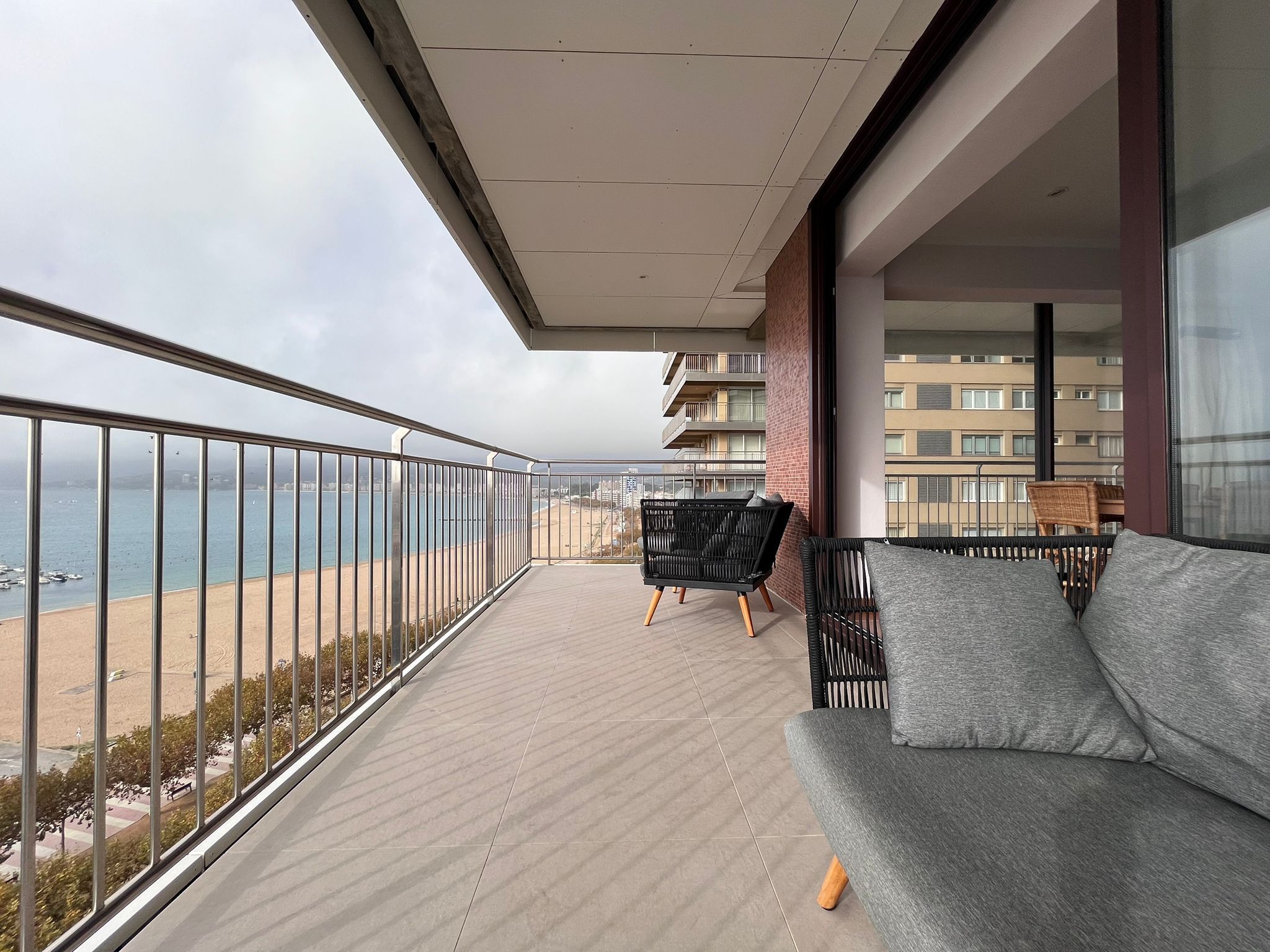 Terrace of Flat to rent in Palamós  with Terrace, Furnished and Oven