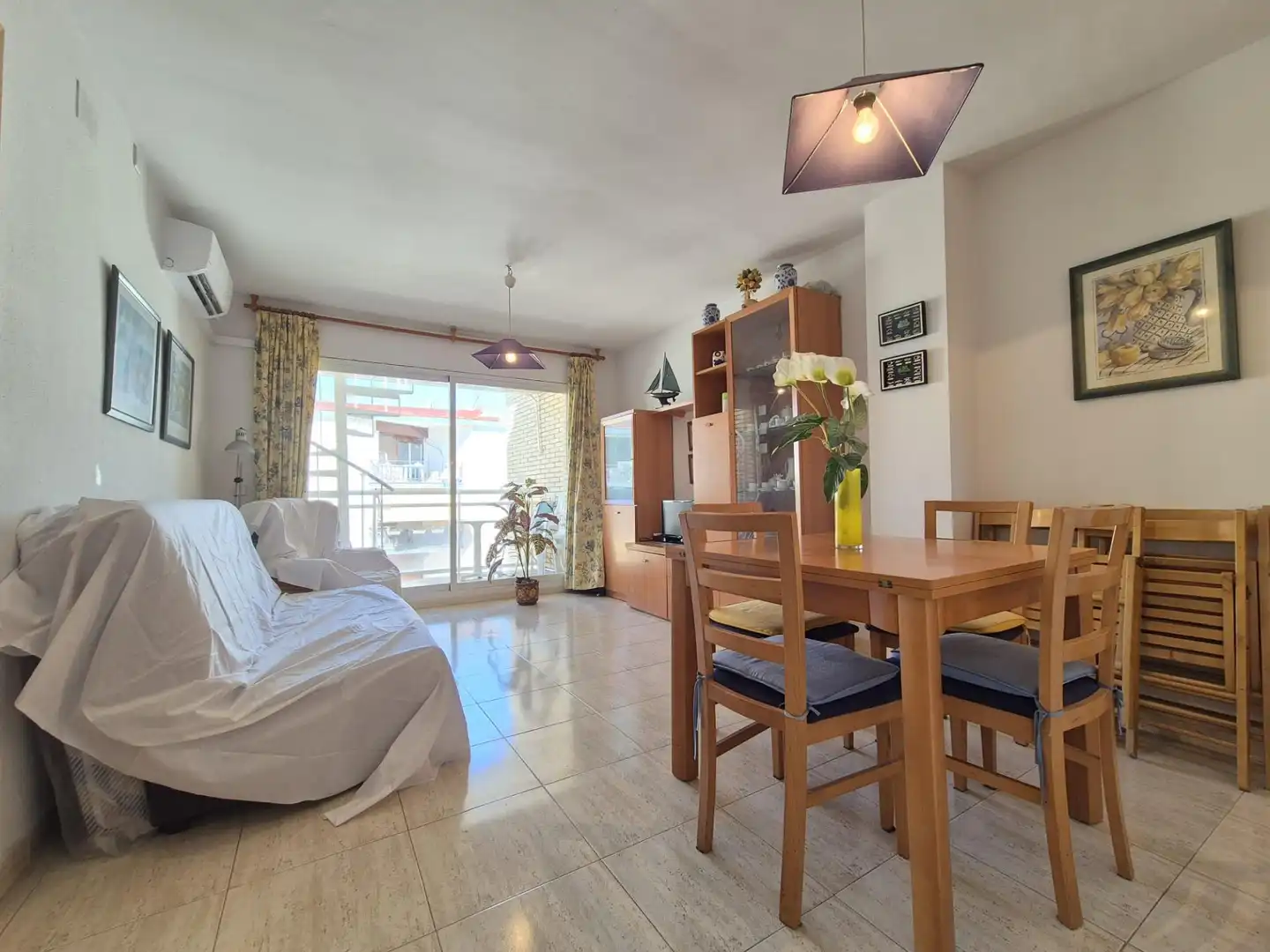 Living room of Attic for sale in El Vendrell  with Air Conditioner, Heating and Terrace