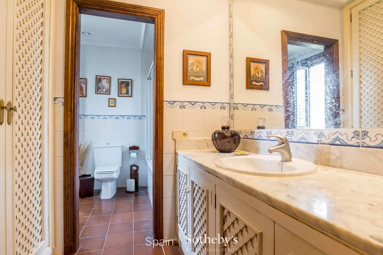 Baño de Casa o chalet en venta en Sotosalbos con Aire acondicionado, Calefacción y Jardín privado