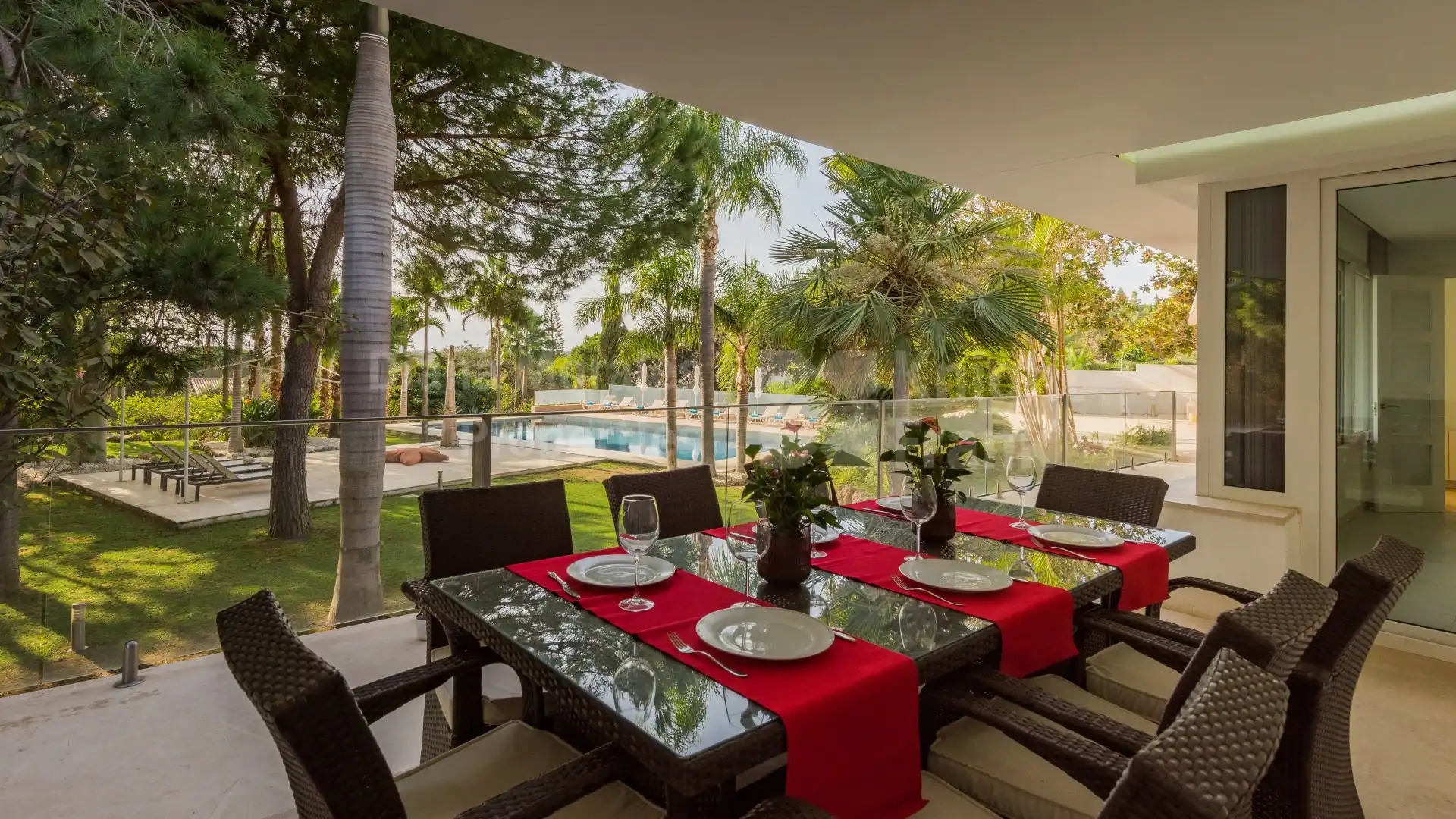 Terraza de Casa o chalet en venta en Marbella con Aire acondicionado, Jardín privado y Terraza