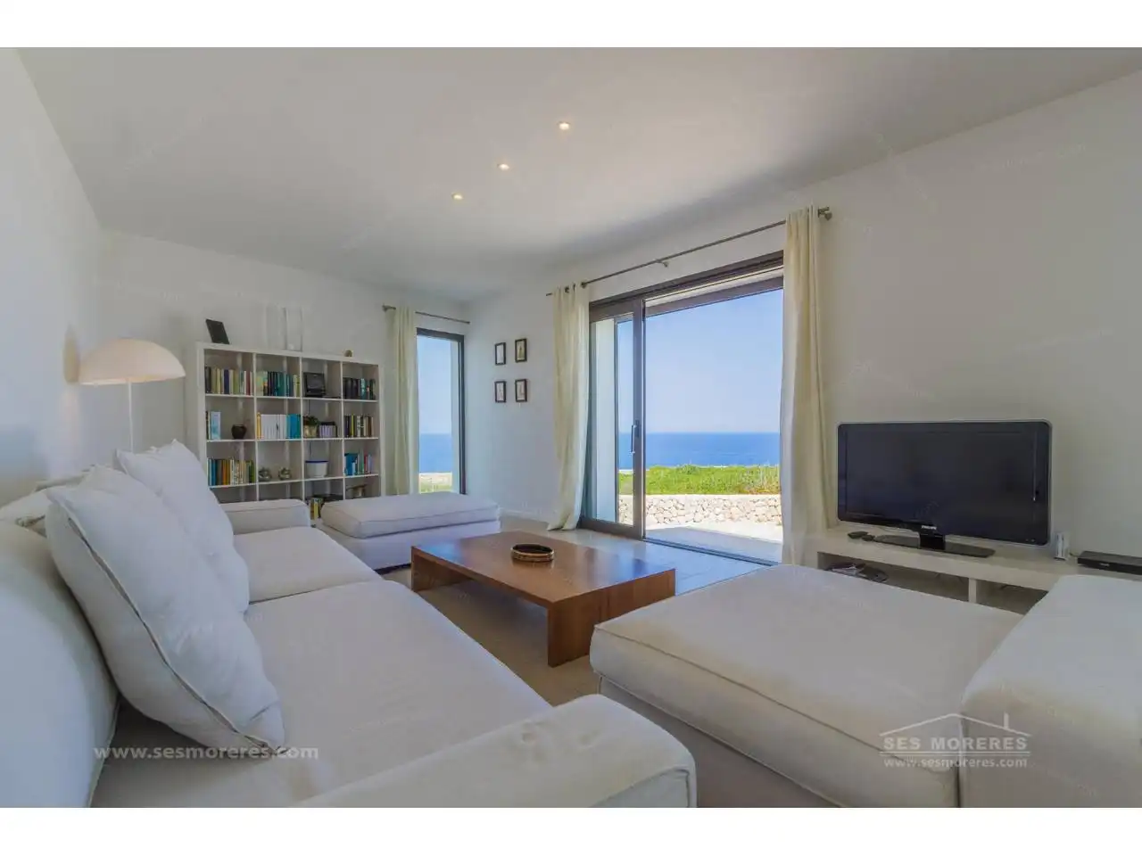 Sala de estar de Casa o chalet en venta en Ciutadella de Menorca con Aire acondicionado, Terraza y Piscina