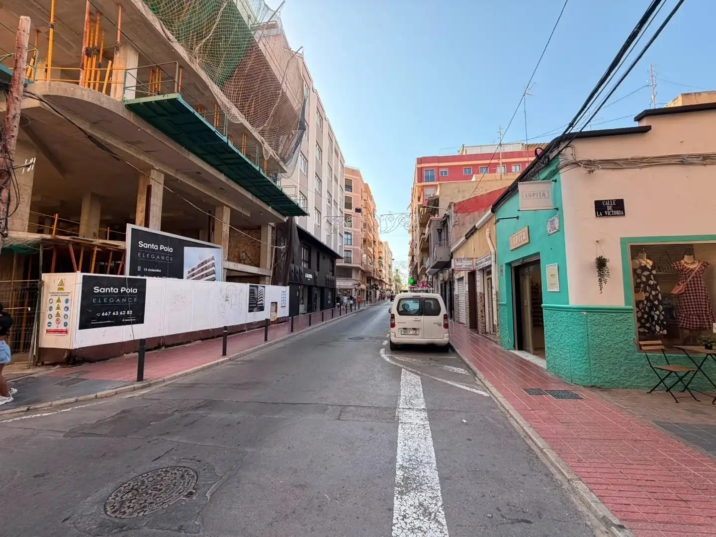Vista exterior de Planta baja en venta en Santa Pola con Aire acondicionado, Calefacción y Amueblado