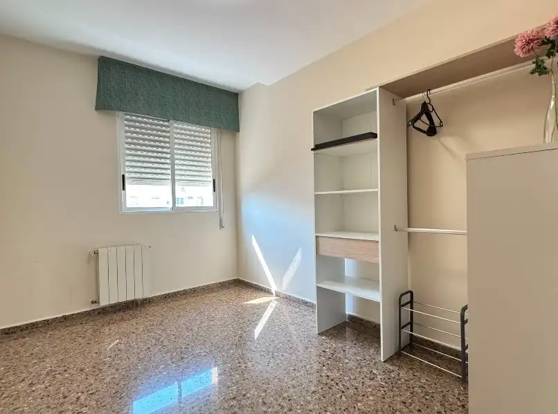 Schlafzimmer von Maisonette zur Miete in Castellón de la Plana / Castelló de la Plana mit Klimaanlage, Heizung und Terrasse