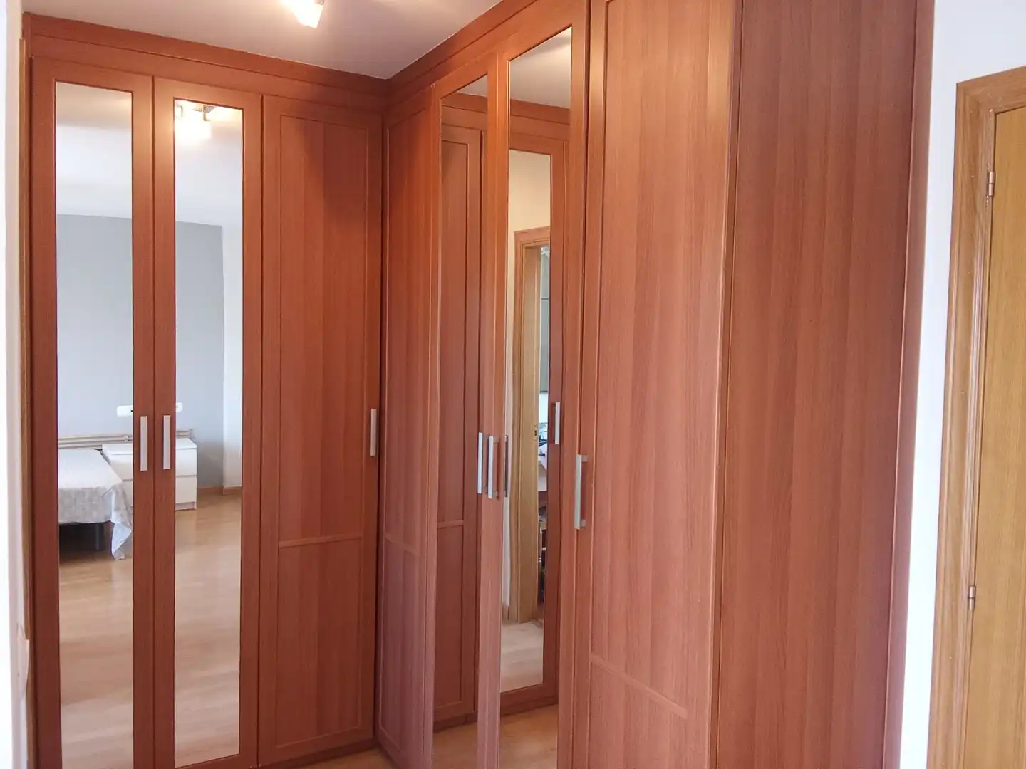 Schlafzimmer von Einfamilien-Reihenhaus zur Miete in Utebo mit Terrasse, Schwimmbad und Möbliert