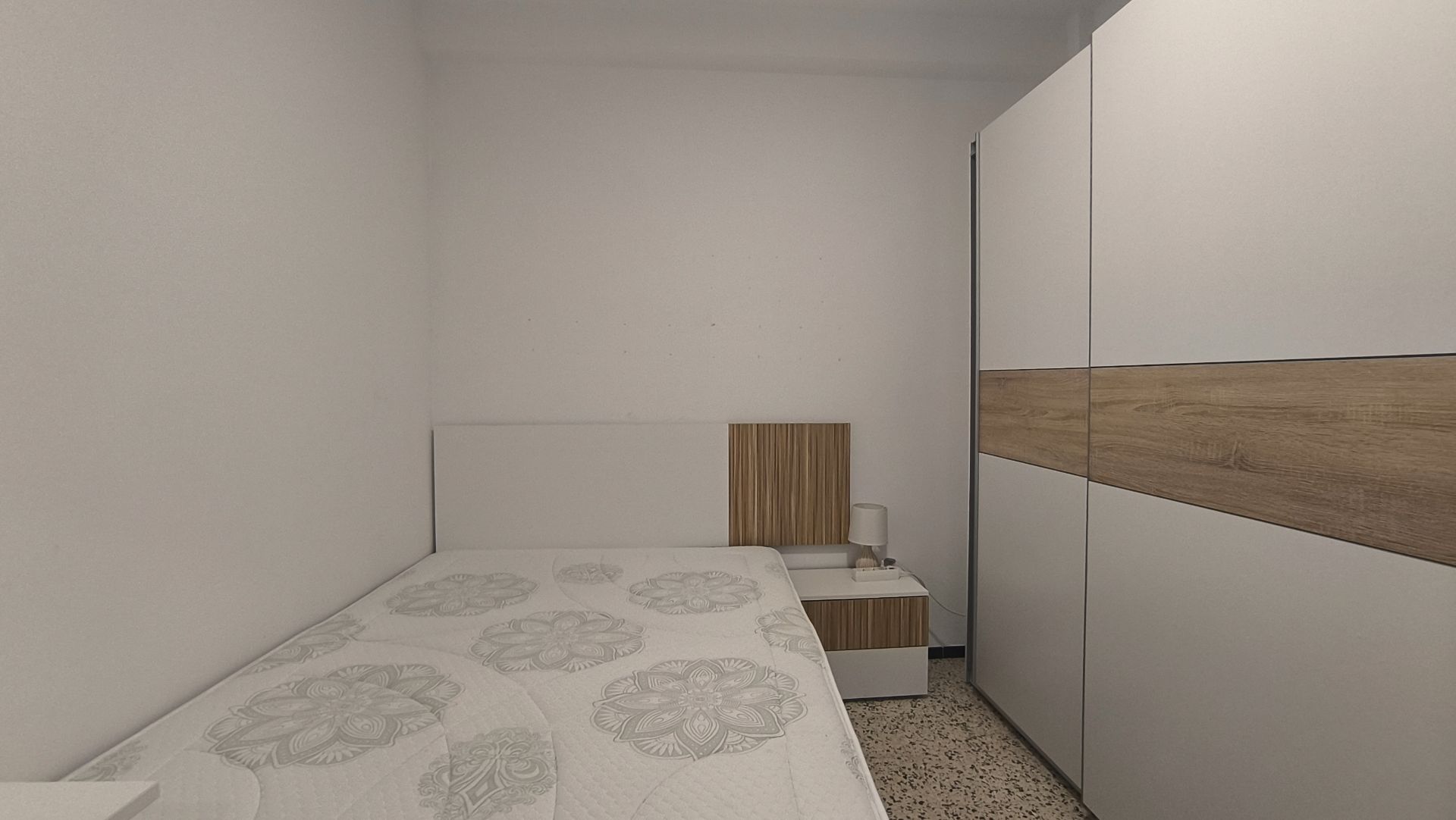 Bedroom of Flat to share in  Tarragona Capital  with Air Conditioner, Heating and Furnished