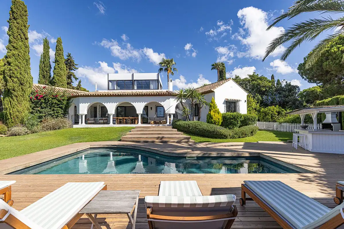 Jardí de Casa o xalet en venda en Marbella Centro