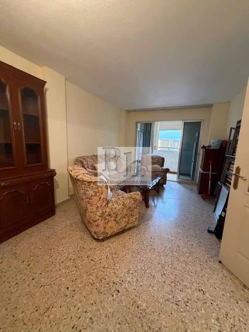 Sala d'estar de Pis en venda en Málaga Capital amb Aire condicionat i Terrassa