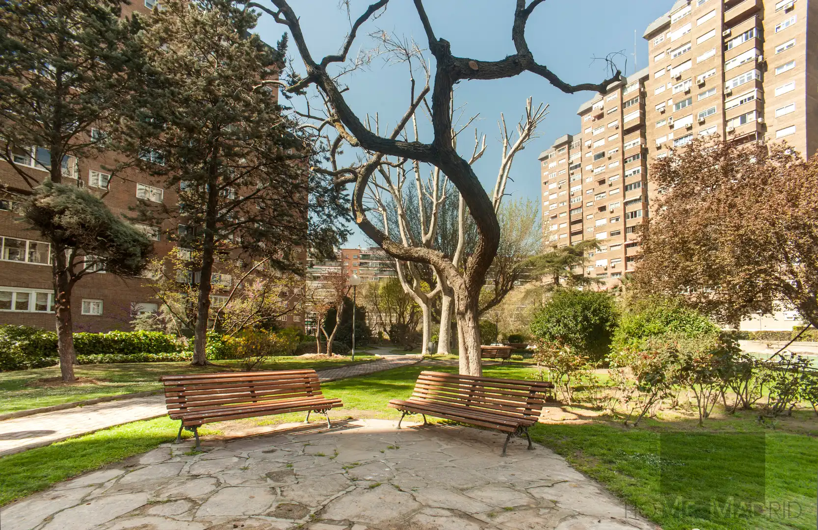Jardí de Pis en venda en Madrid amb Aire condicionat, Calefacció i Parquet