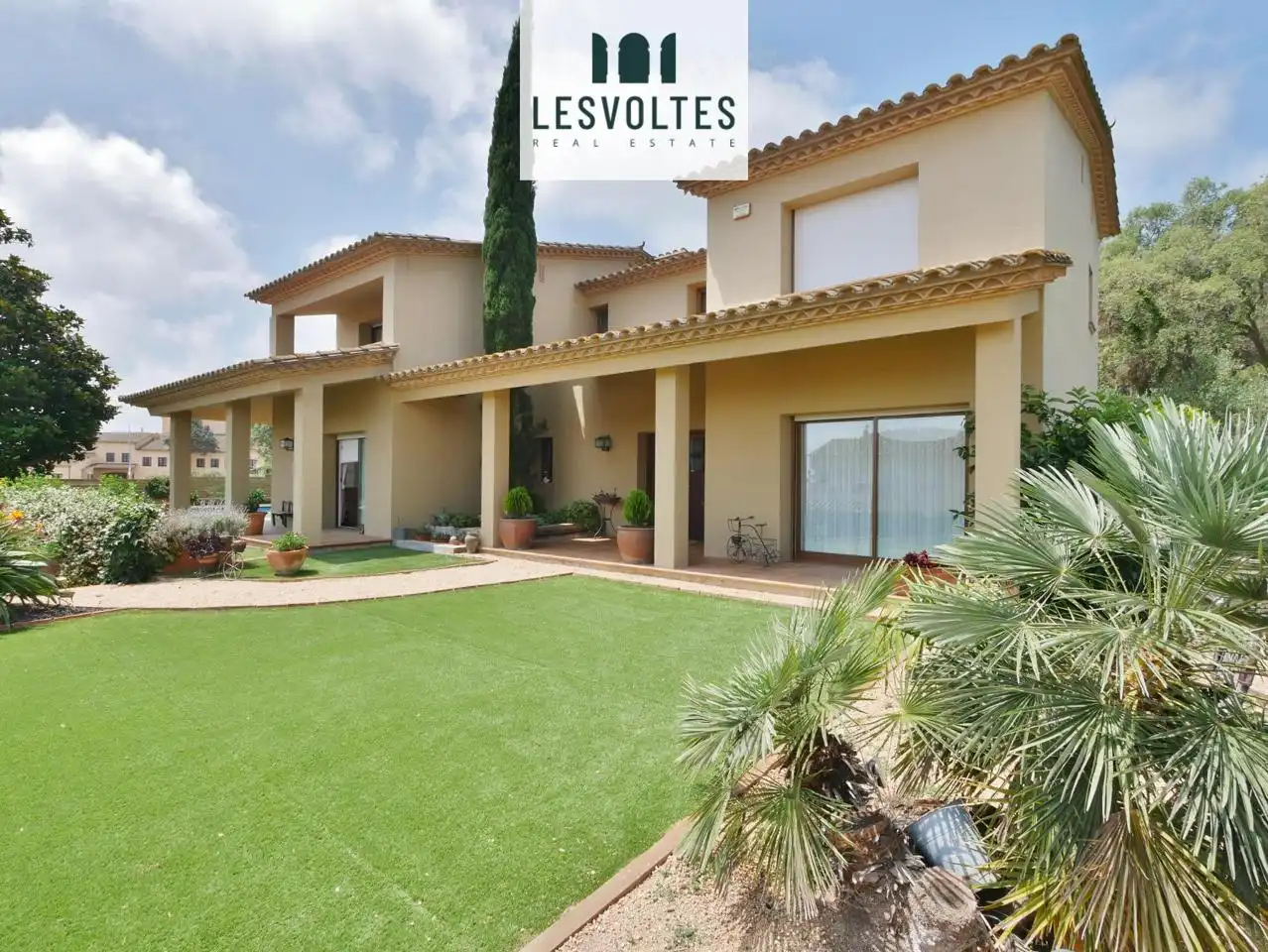 Exterior view of Houses for sale in Mont-ras  with Air Conditioner, Heating and Private garden