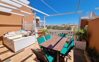 Terrace of Attic for sale in Dénia  with Air Conditioner and Swimming Pool