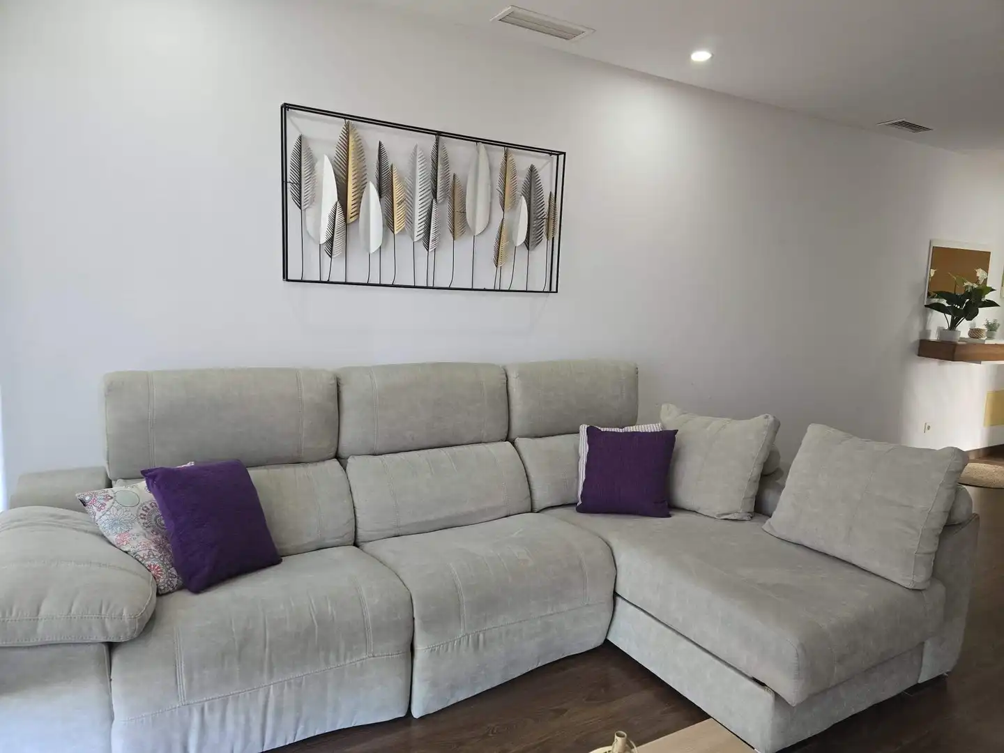 Sala de estar de Piso en venta en Crevillent con Aire acondicionado, Parquet y Terraza