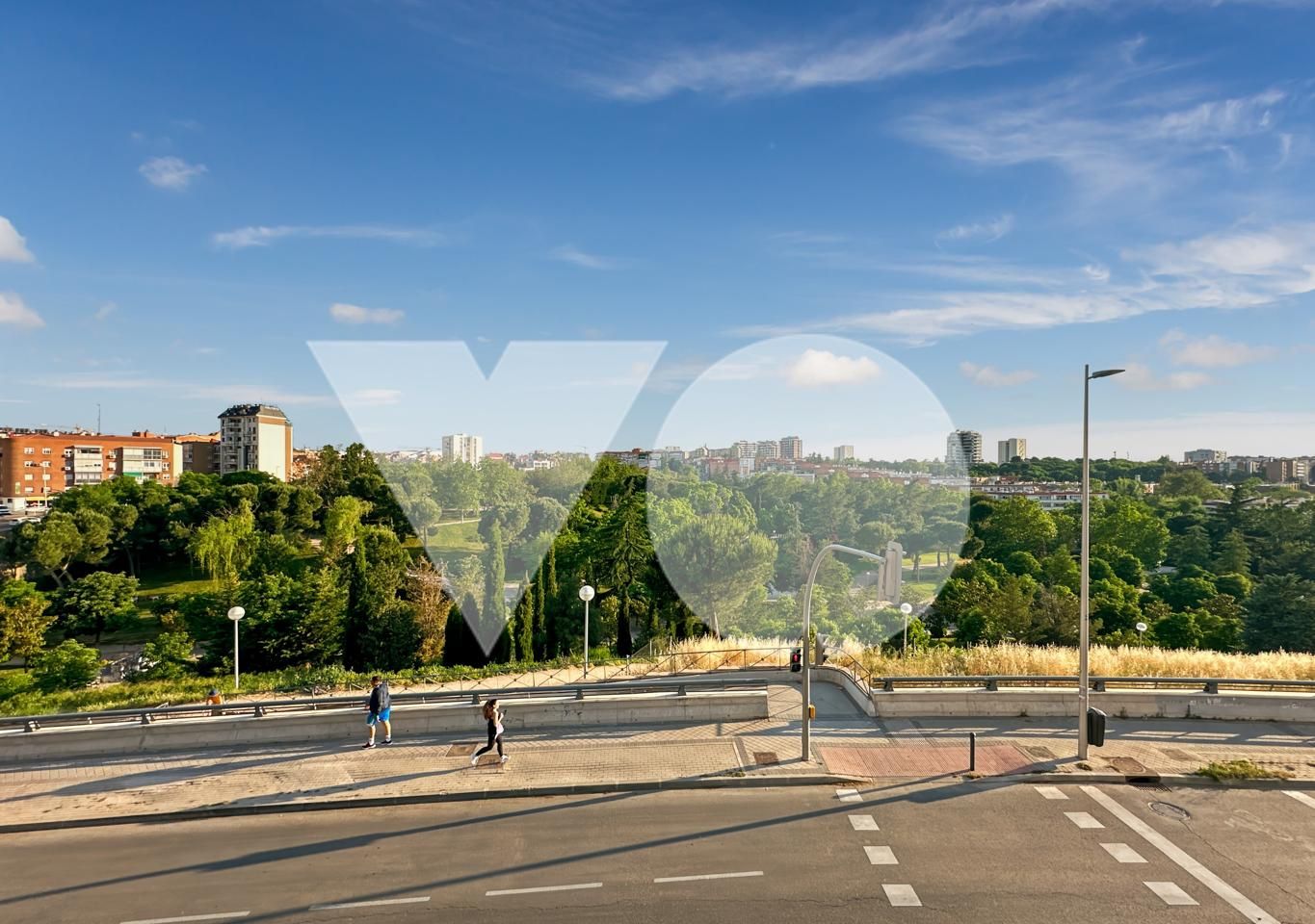 Exterior view of Flat for sale in  Madrid Capital  with Air Conditioner and Terrace