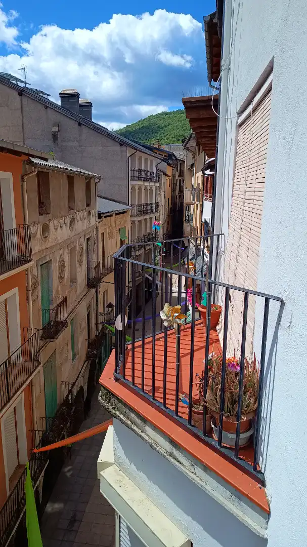 Balcony of Flat for sale in Sort  with Heating, Furnished and Oven