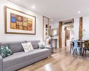 Sala d'estar de Apartament per a compartir en  Madrid Capital amb Aire condicionat, Calefacció i Terrassa
