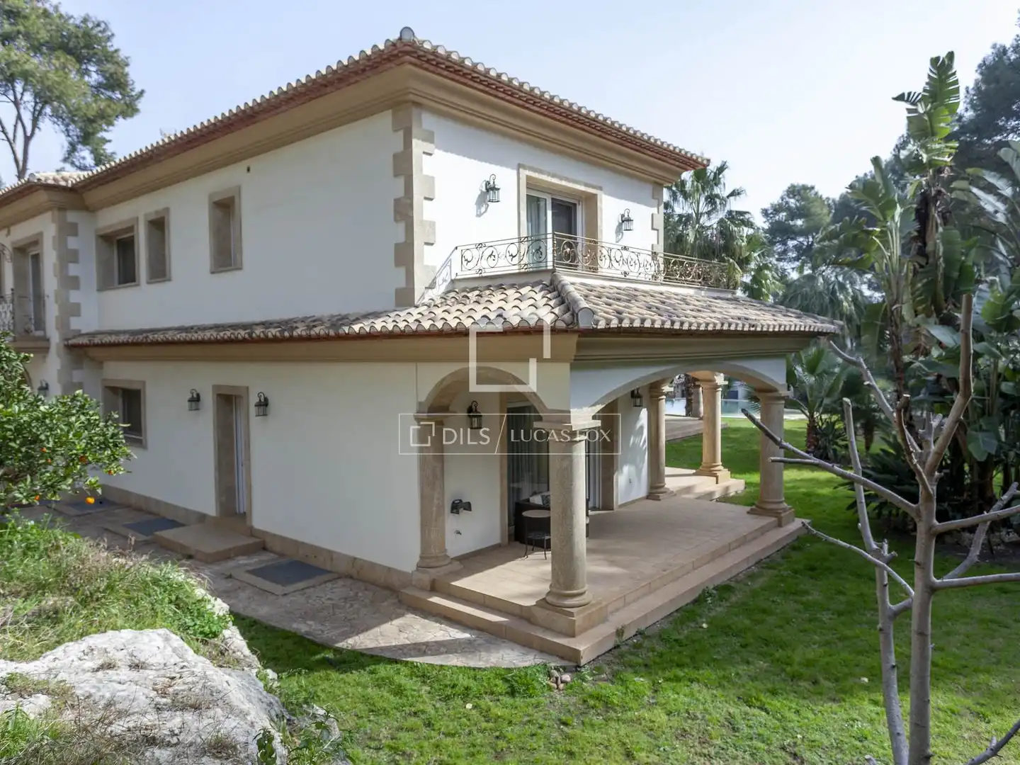 Vista exterior de Casa o xalet en venda en Rocafort amb Aire condicionat, Calefacció i Jardí privat