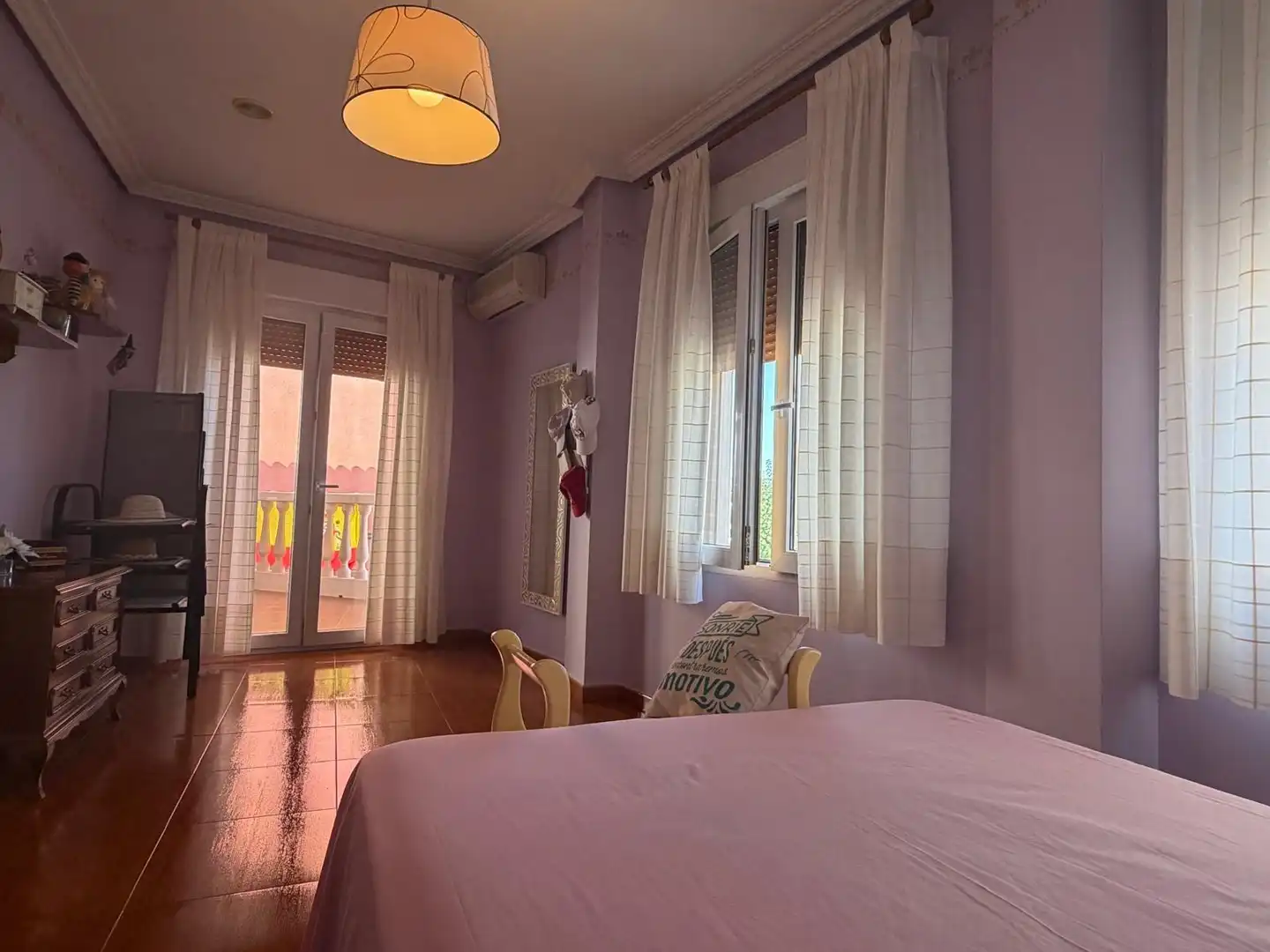 Bedroom of Houses for sale in Aspe  with Air Conditioner, Heating and Terrace