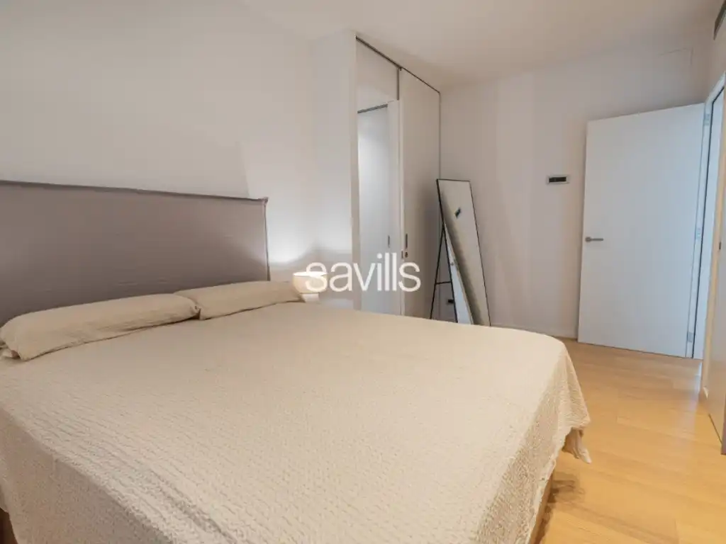 Schlafzimmer von Wohnungen zur Miete in Barcelona mit Klimaanlage und Möbliert