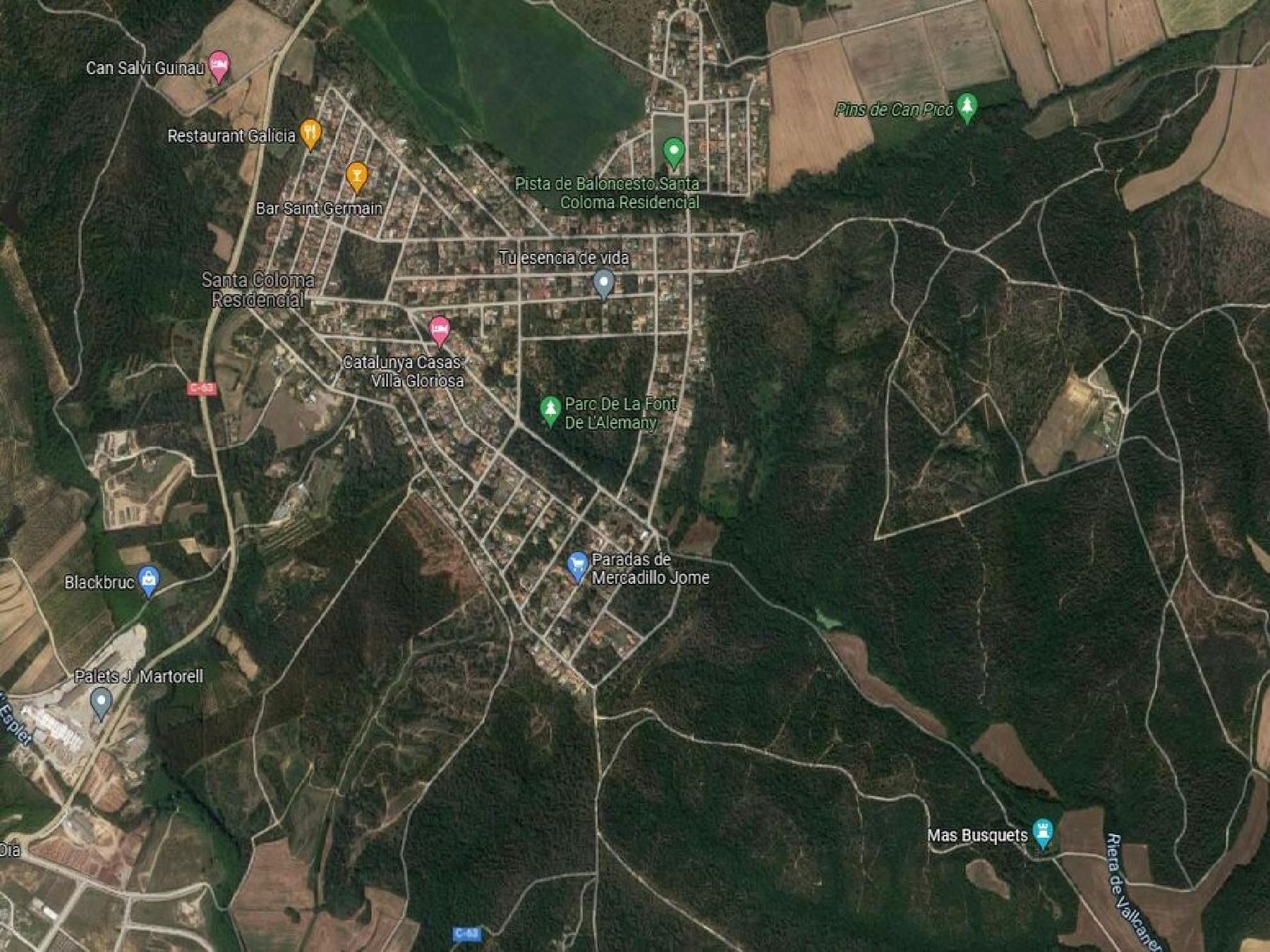 Vista exterior de Residencial en venta en Santa Coloma de Farners