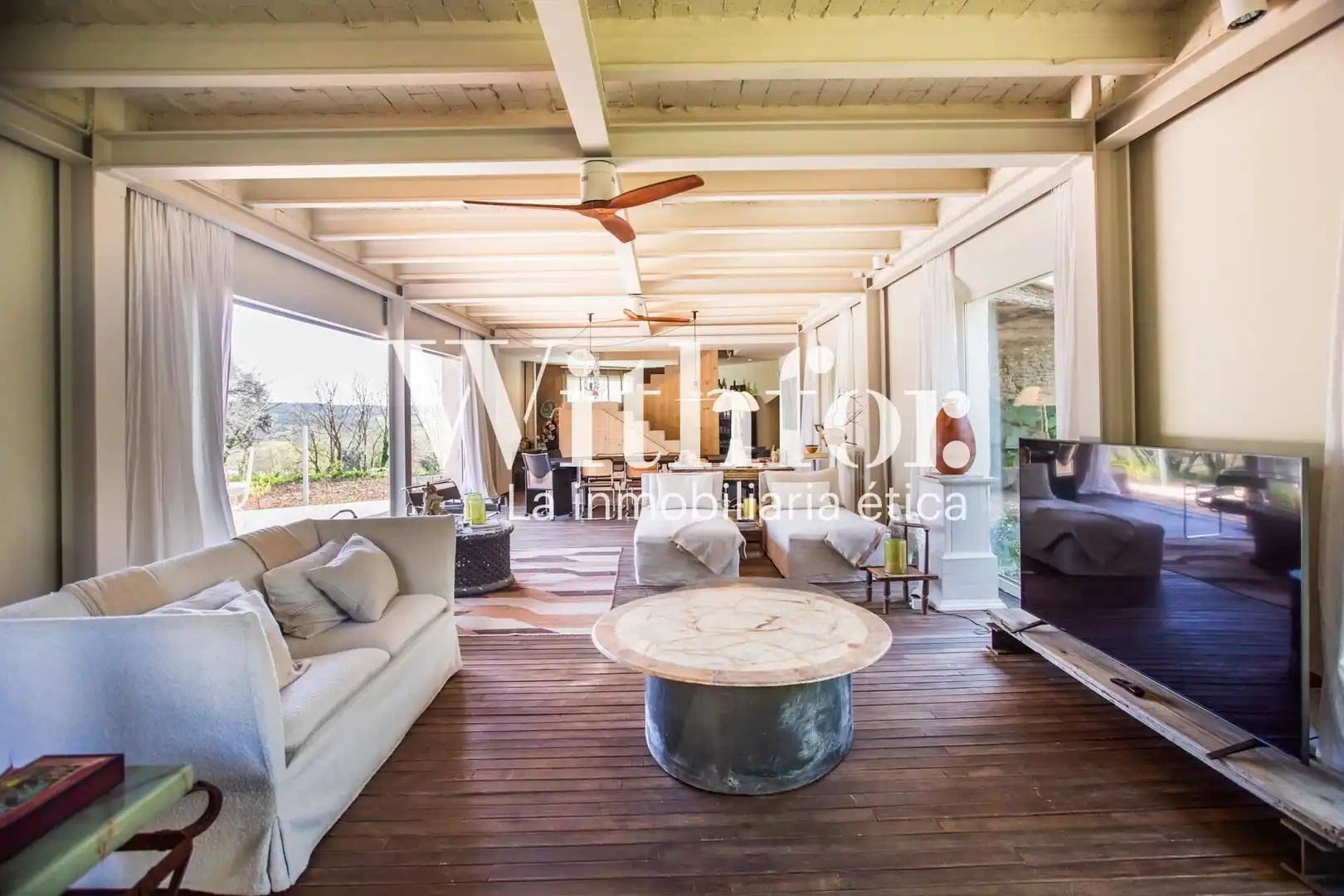 Terraza de Casa o chalet en venta en La Pera con Calefacción, Jardín privado y Terraza