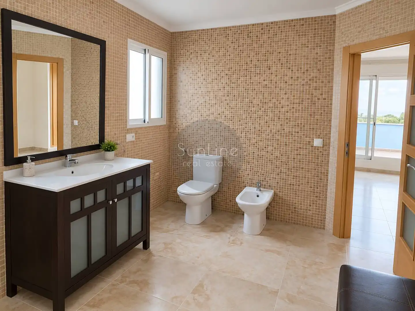 Bany de Casa o xalet de lloguer en Picassent amb Aire condicionat, Jardí privat i Terrassa