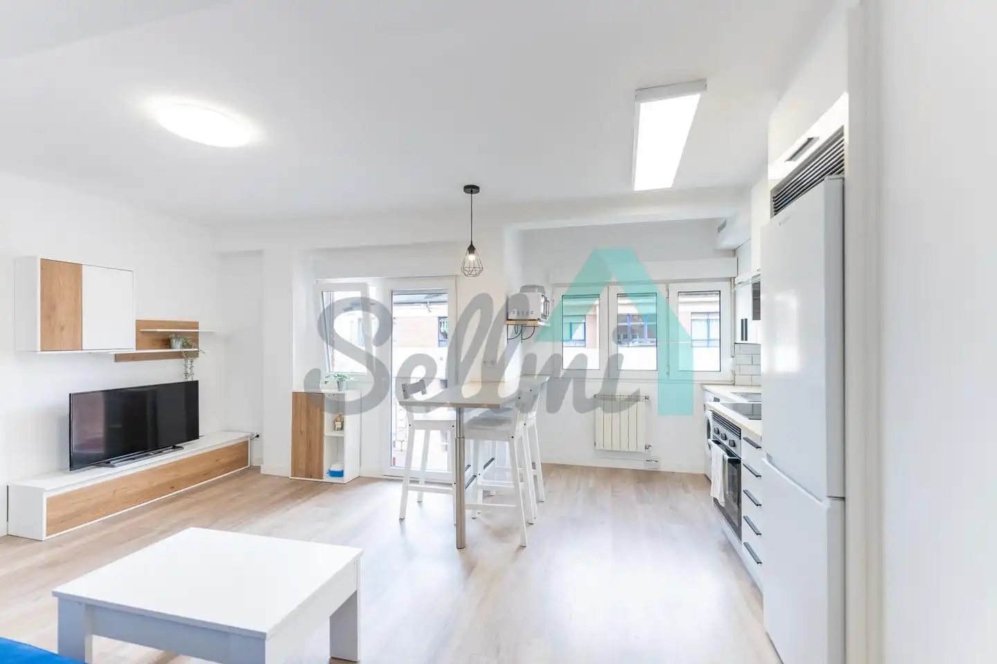 Küche von Wohnung zur Miete in Oviedo  mit Heizung, Terrasse und Möbliert