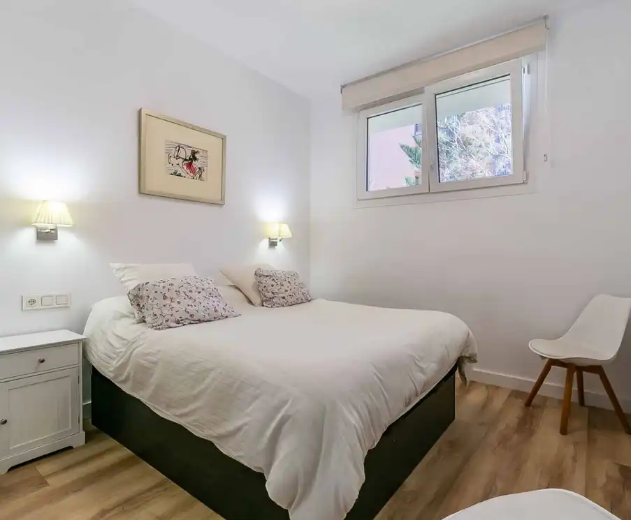 Schlafzimmer von Wohnung zum Verkauf in Fuengirola mit Möbliert, Ofen und Waschmaschine