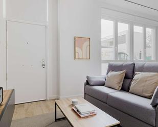 Living room of Apartment to share in  Madrid Capital  with Air Conditioner and Terrace