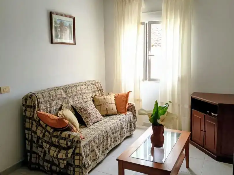 Sala de estar de Piso de alquiler en Boiro, A Coruña